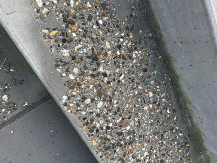 Gerenoveerde betontrappen