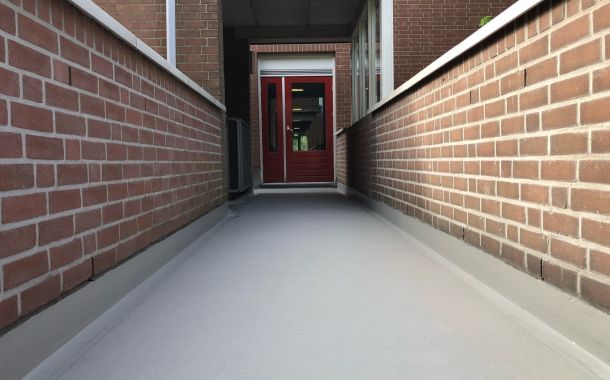 Antislip galerijvloer Vlaardingen