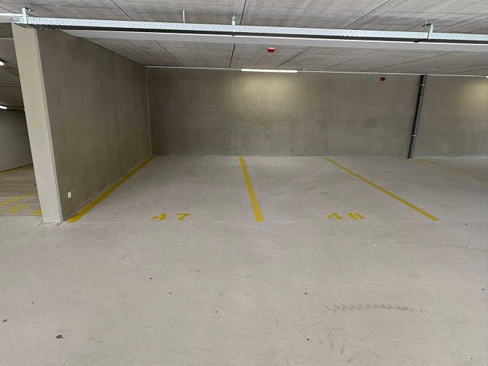 Parkeergarage nieuwbouwcomplex Utrecht voorzien van Triflex coating