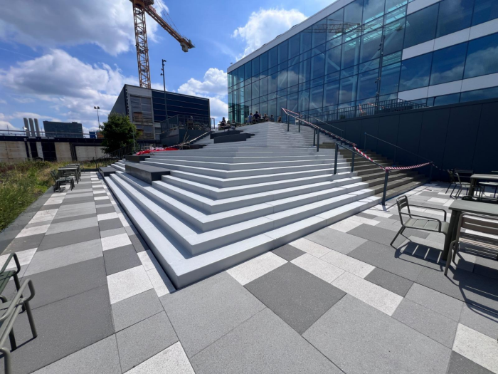 Renovatie betontrappen met Triflex